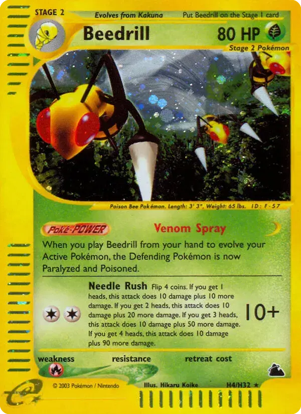 Beedrill Skyridge H4