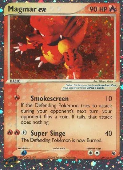 Magmar ex Ruby & Sapphire 100