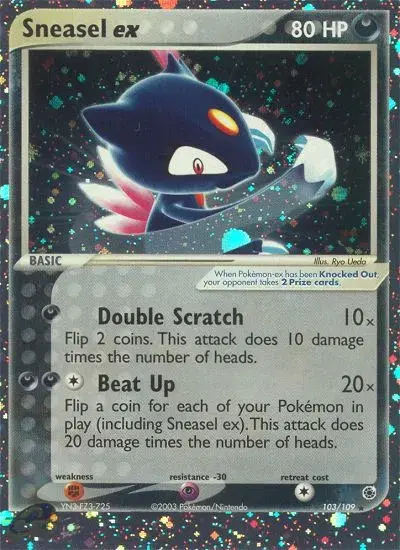 Sneasel ex Ruby & Sapphire 103