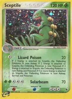 Sceptile Ruby & Sapphire