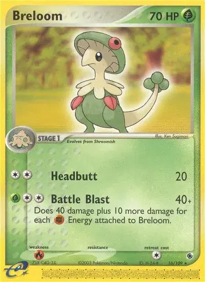Breloom Ruby & Sapphire 16