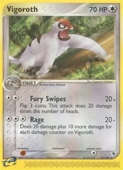 Vigoroth Ruby & Sapphire 47