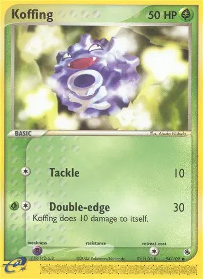 Koffing Ruby & Sapphire 54