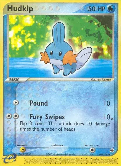 Mudkip Ruby & Sapphire 60