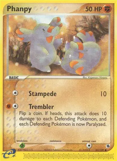 Phanpy Ruby & Sapphire 62