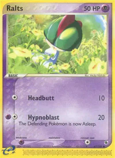 Ralts Ruby & Sapphire 67