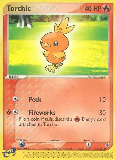 Torchic Ruby & Sapphire 73