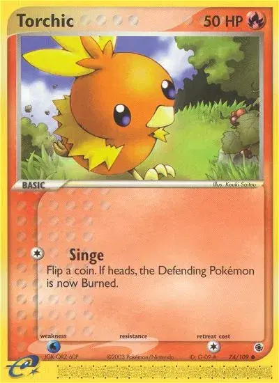 Torchic Ruby & Sapphire 74