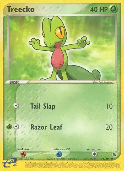 Treecko Ruby & Sapphire 76