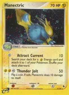 Manectric Ruby & Sapphire