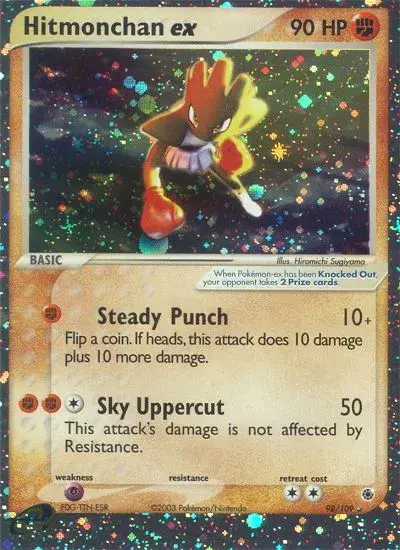 Hitmonchan ex Ruby & Sapphire 98