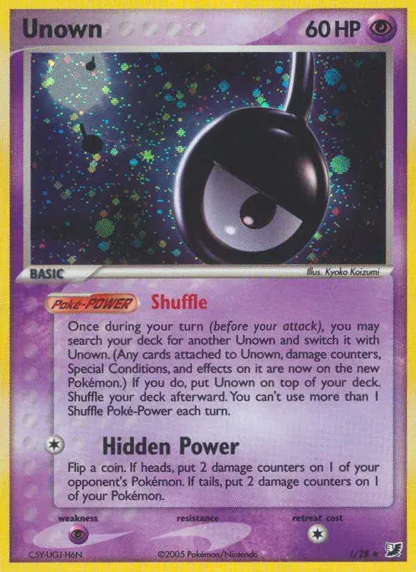 Unown Unseen Forces !