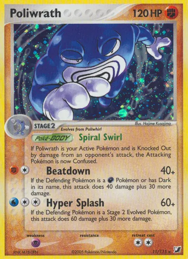 Poliwrath Unseen Forces 11