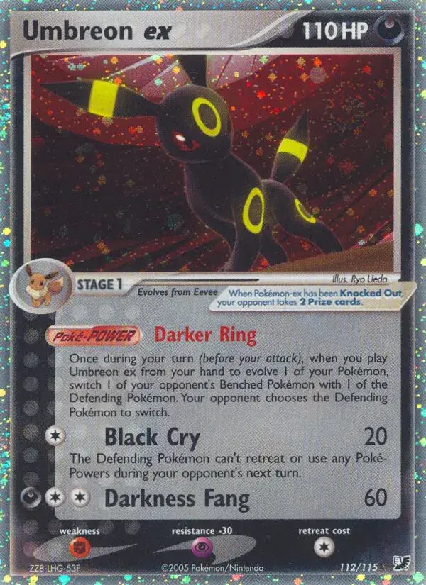 Umbreon ex Unseen Forces 112