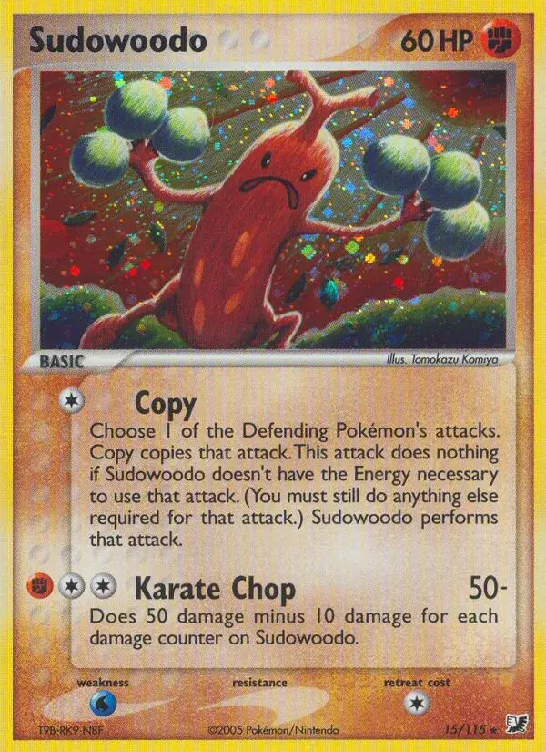 Sudowoodo Unseen Forces 15