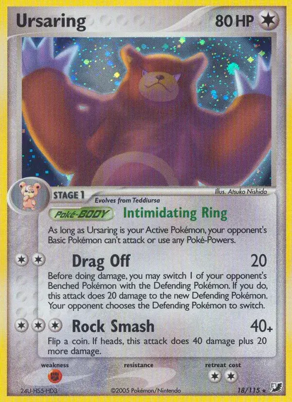 Ursaring Unseen Forces 18