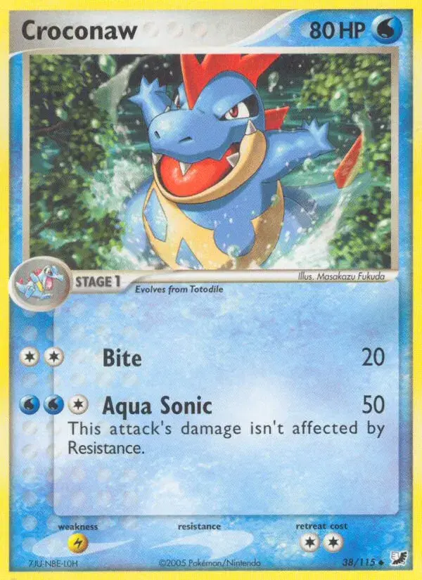 Croconaw Unseen Forces 38