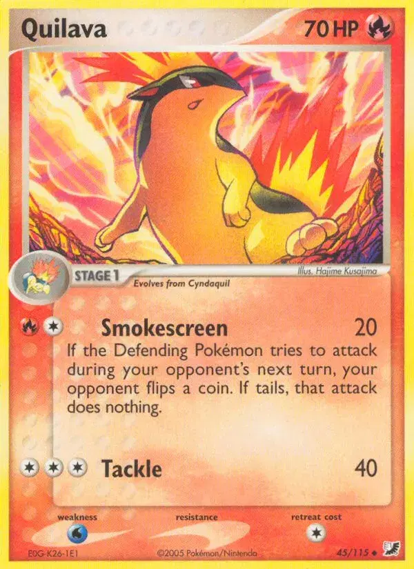 Quilava Unseen Forces 45
