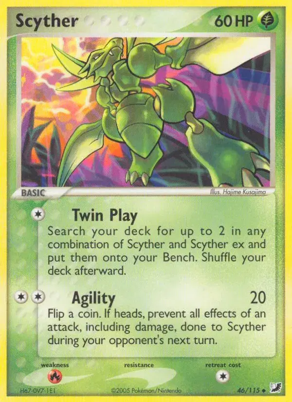 Scyther Unseen Forces 46