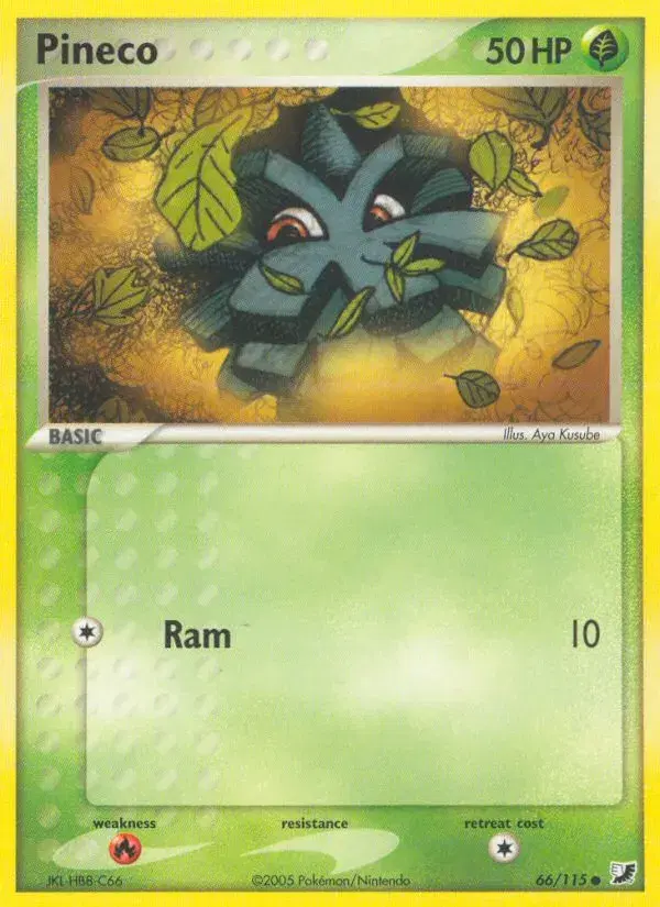 Pineco Unseen Forces 66