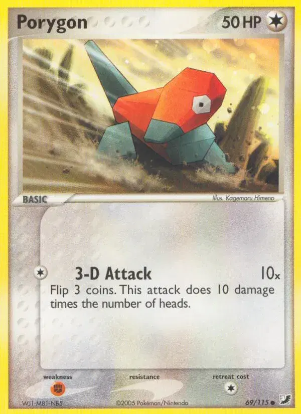 Porygon Unseen Forces 69