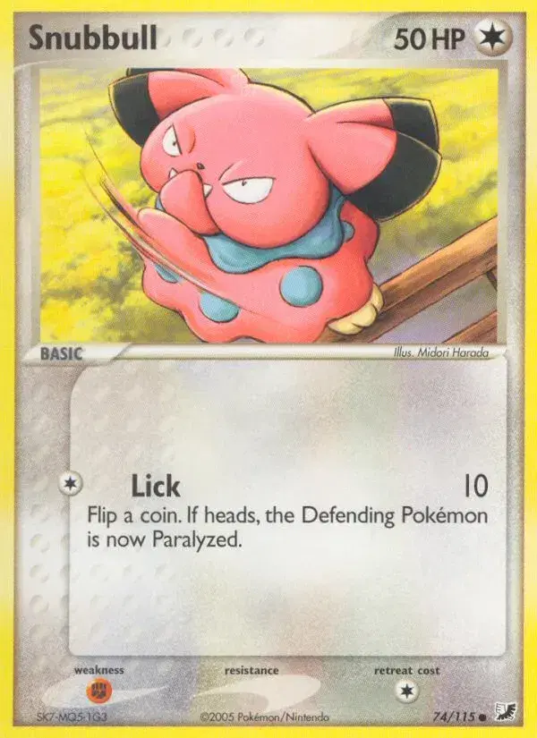 Snubbull Unseen Forces 74