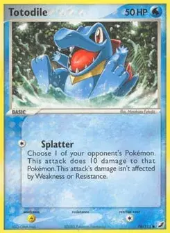 Totodile Unseen Forces