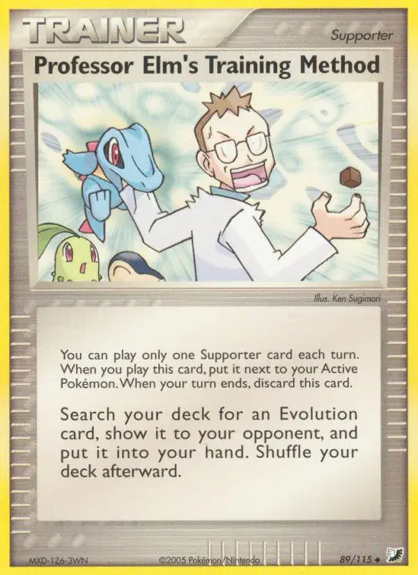 Professor Elm's Training Method Unseen Forces 89