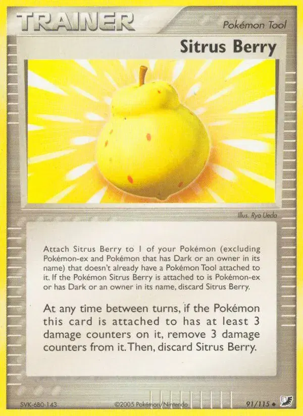 Sitrus Berry Unseen Forces 91