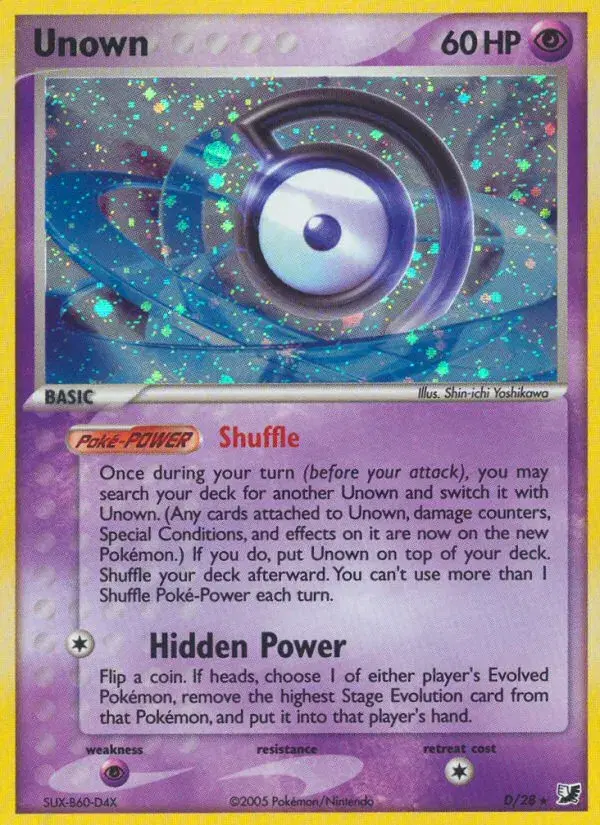Unown Unseen Forces D