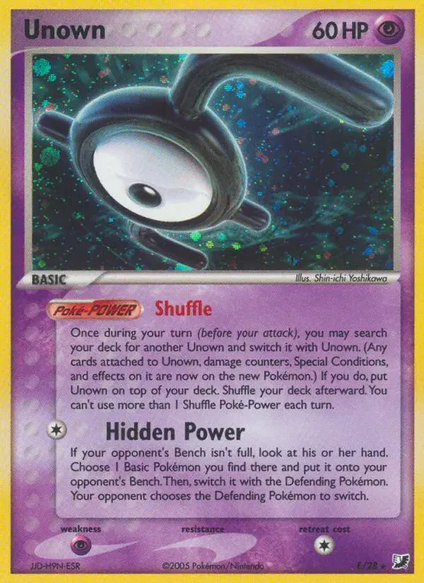 Unown Unseen Forces E