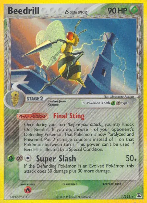 Beedrill δ Delta Species 1