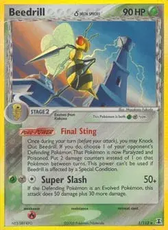 Beedrill δ Delta Species