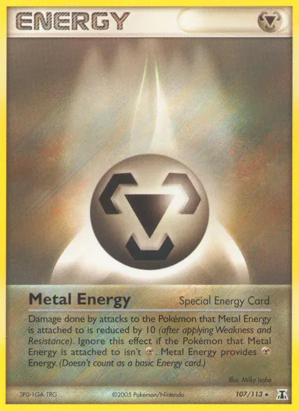 Metal Energy Delta Species 107