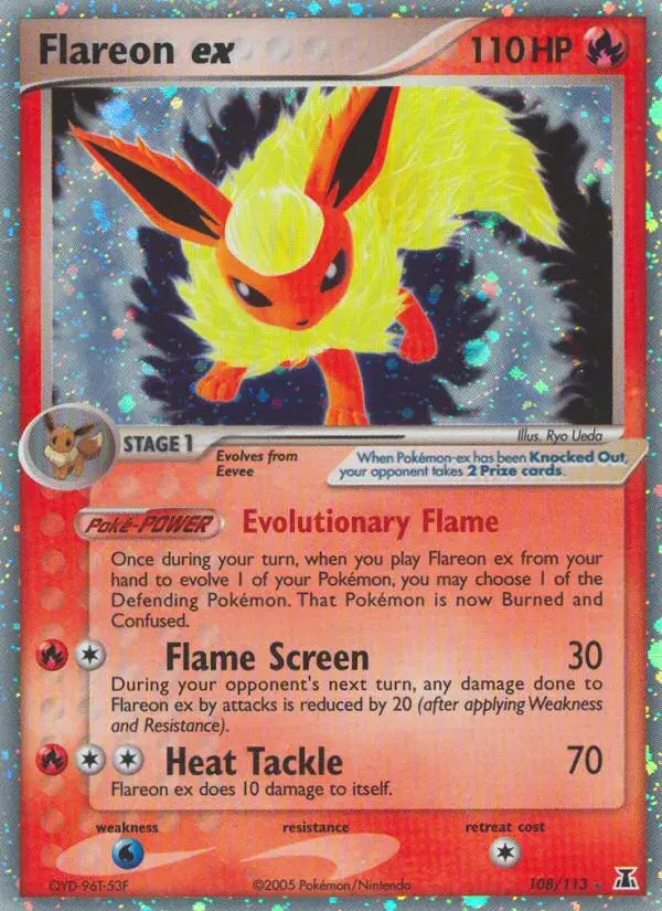 Flareon ex Delta Species 108