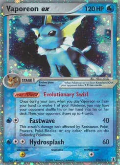 Vaporeon ex Delta Species