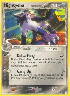 Mightyena δ Delta Species