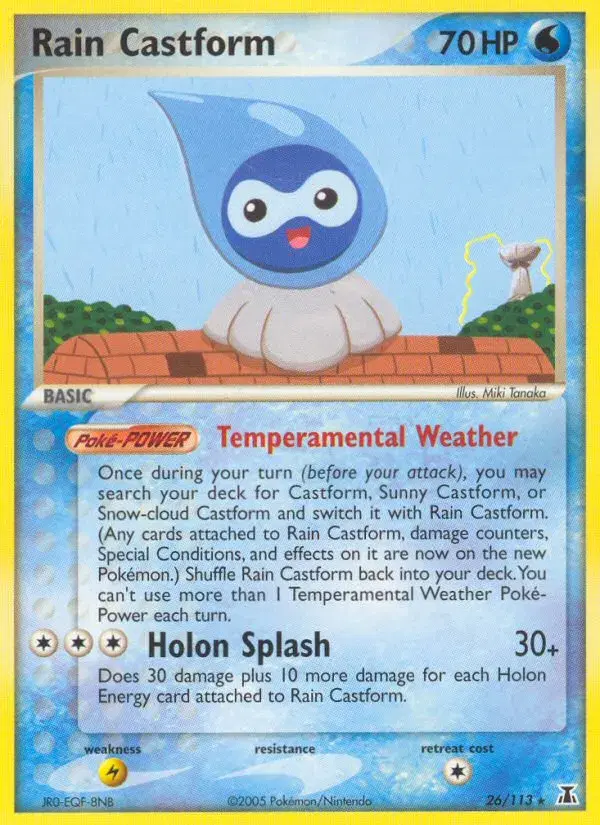 Rain Castform Delta Species 26