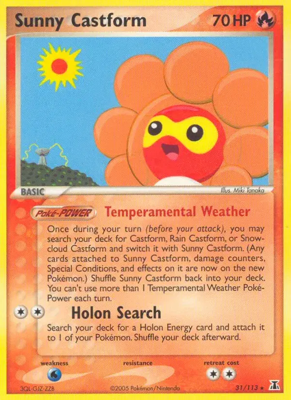 Sunny Castform Delta Species 31