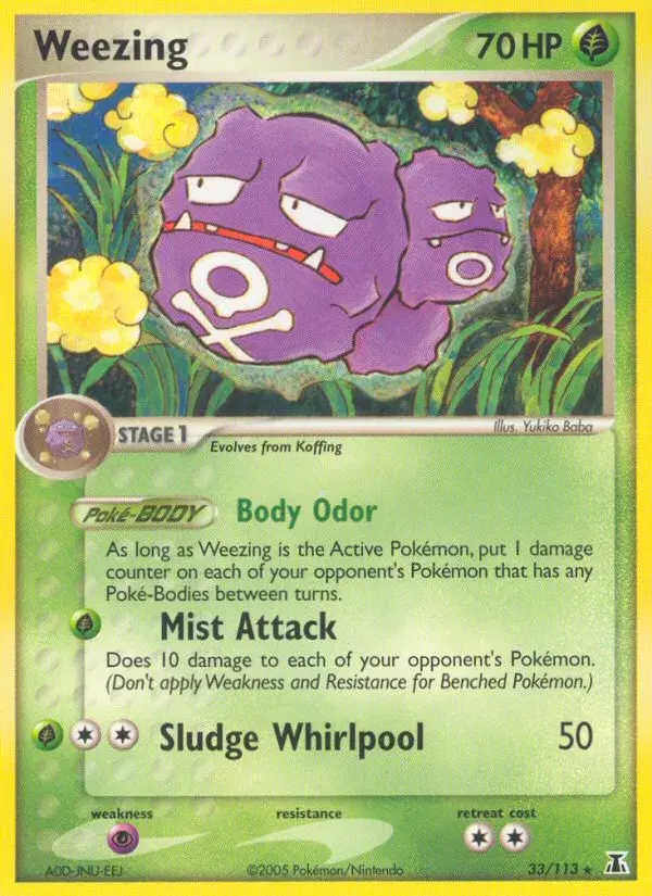 Weezing Delta Species 33