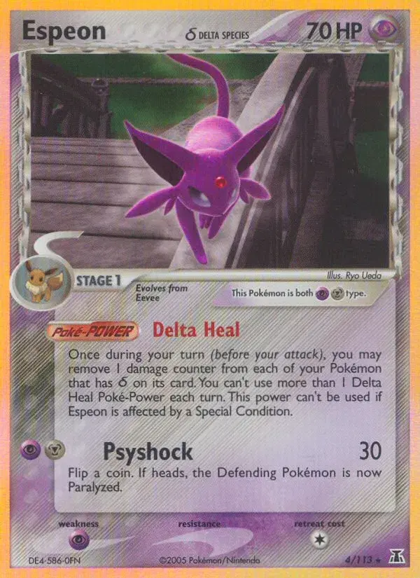 Espeon δ Delta Species 4