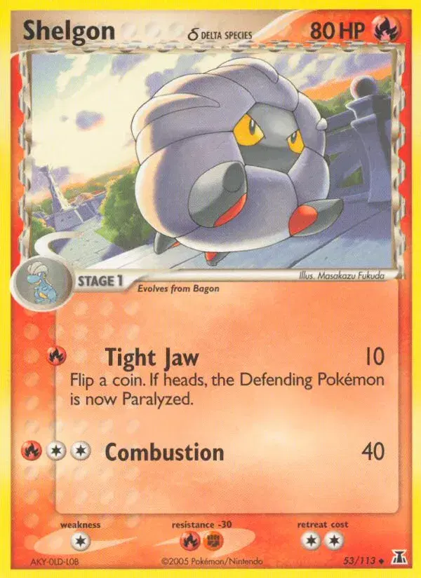 Shelgon δ Delta Species 53