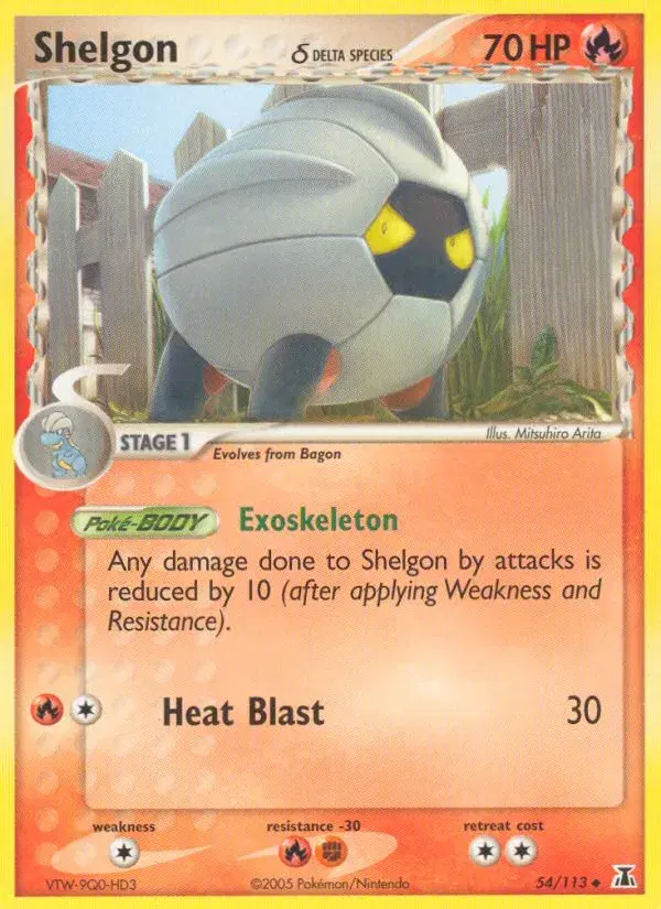 Shelgon δ Delta Species 54