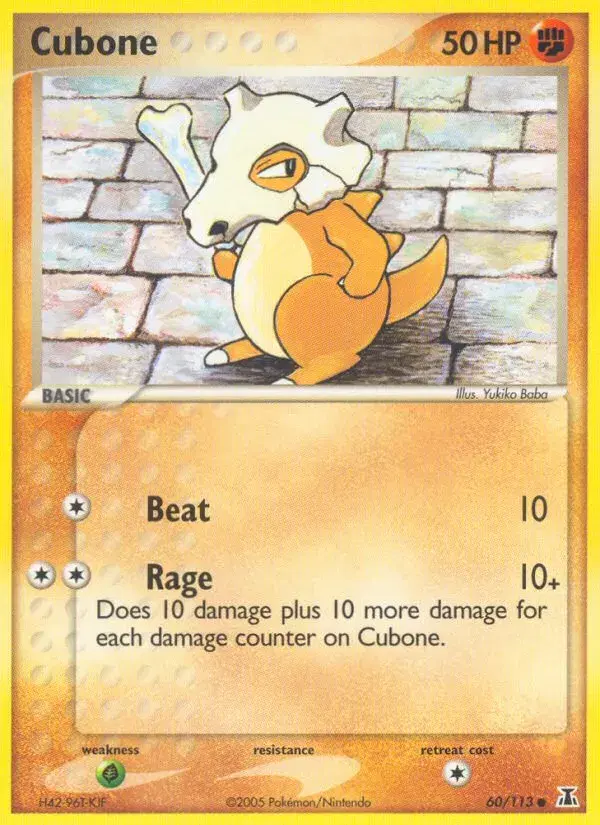 Cubone Delta Species 60