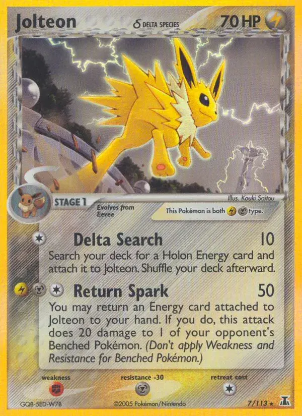 Jolteon δ Delta Species 7