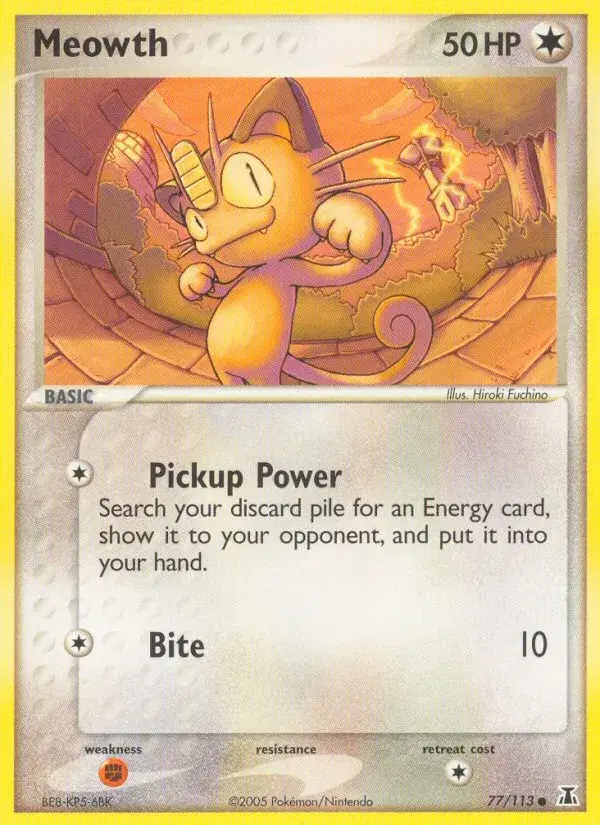 Meowth Delta Species 77