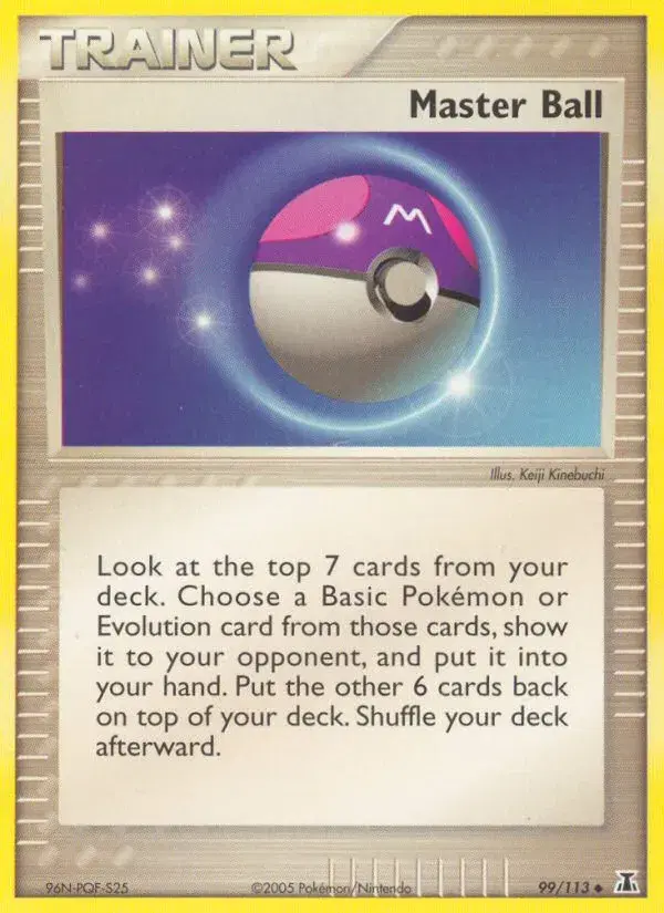 Master Ball Delta Species 99