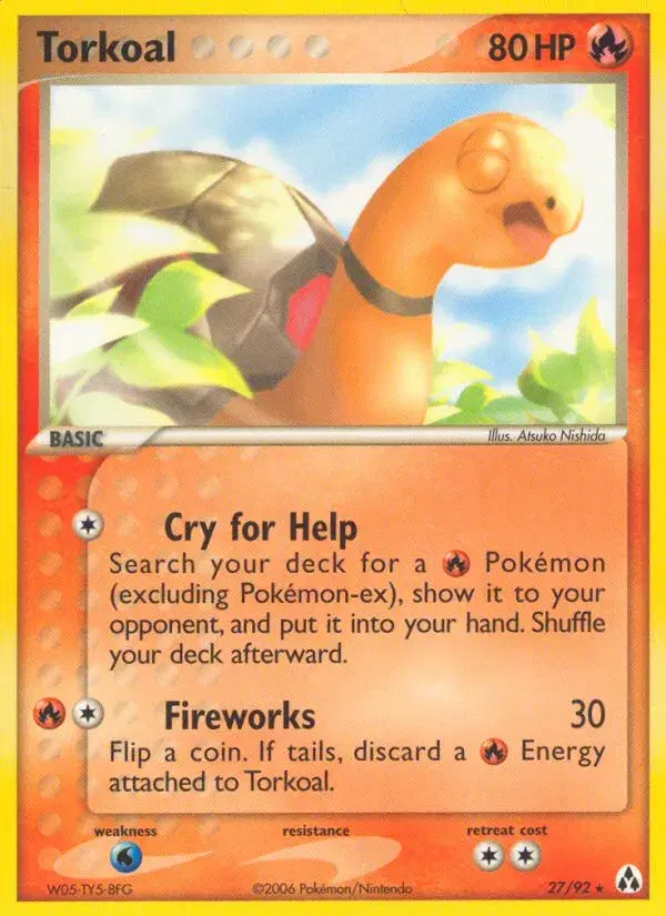 Torkoal Legend Maker 27