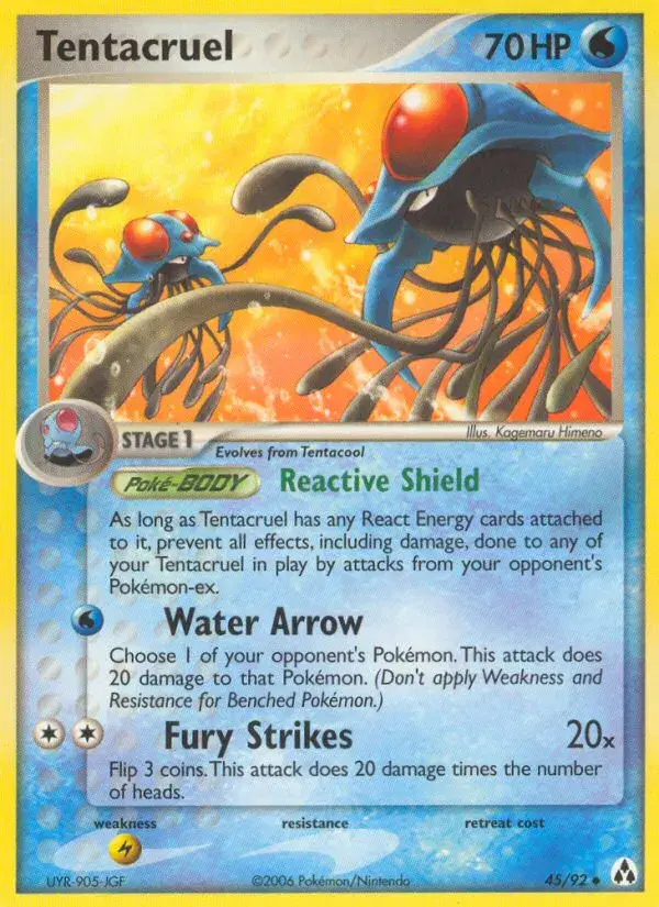 Tentacruel Legend Maker 45
