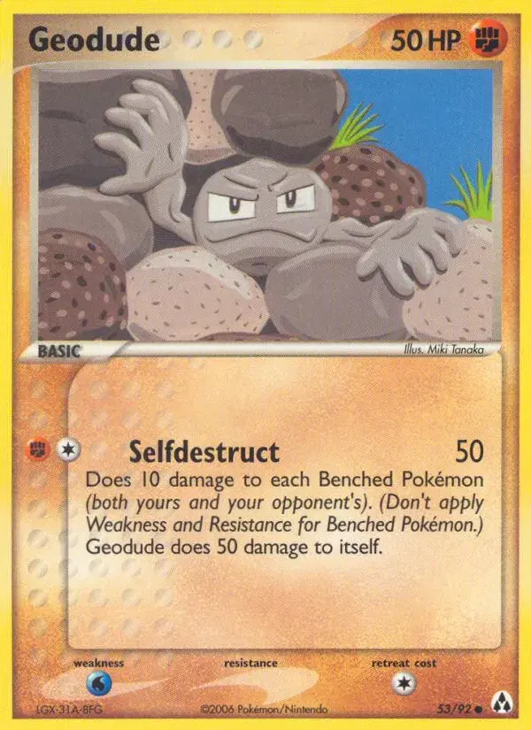 Geodude Legend Maker 53